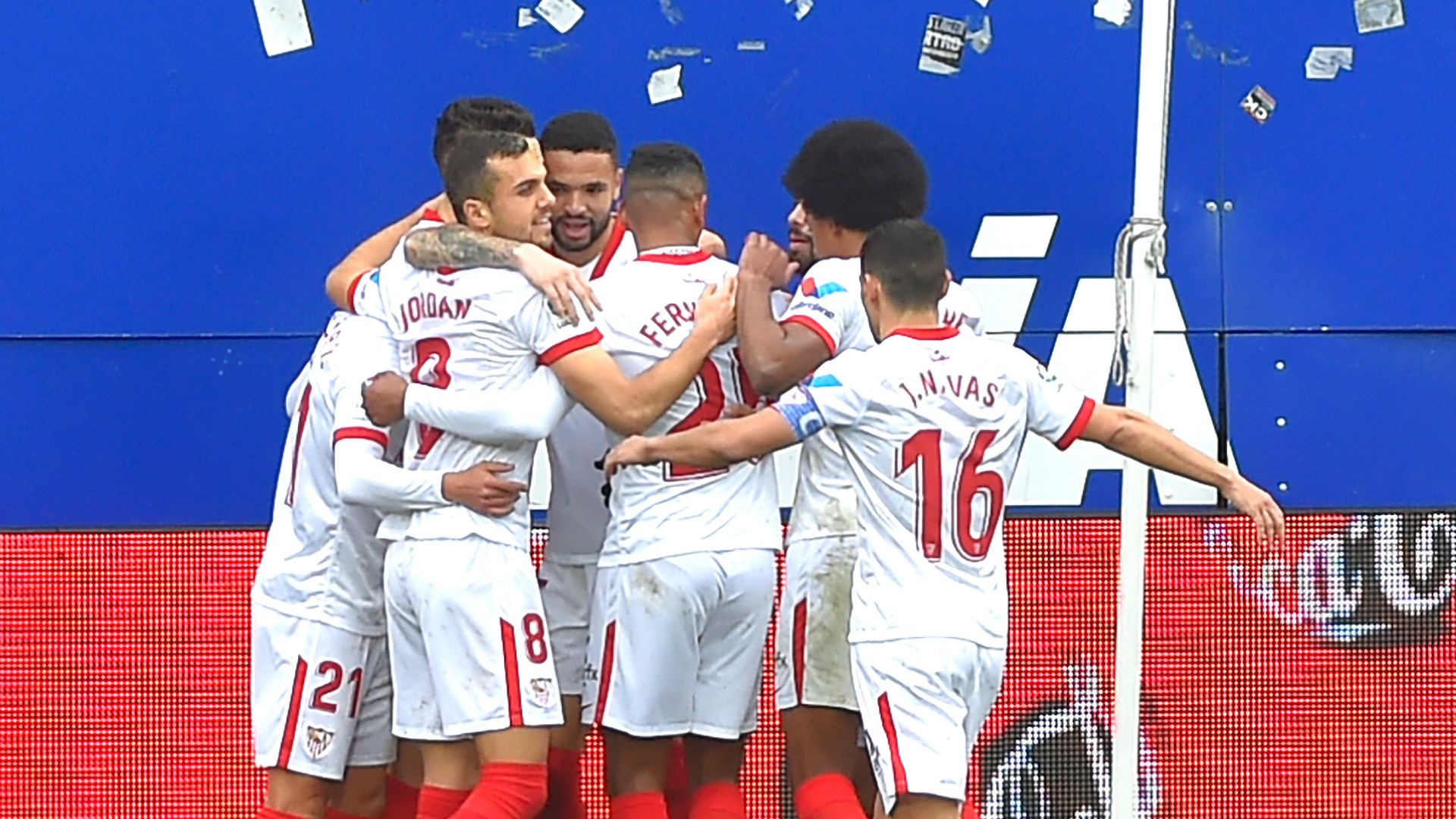 Sevilla celebrates