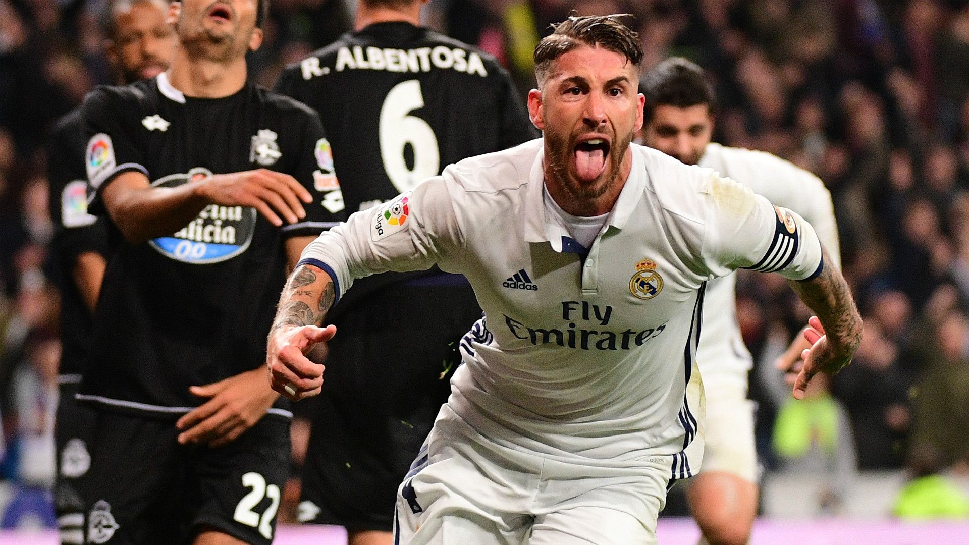 Sergio Ramos Real Madrid Deportivo Coruna LaLiga 10122016