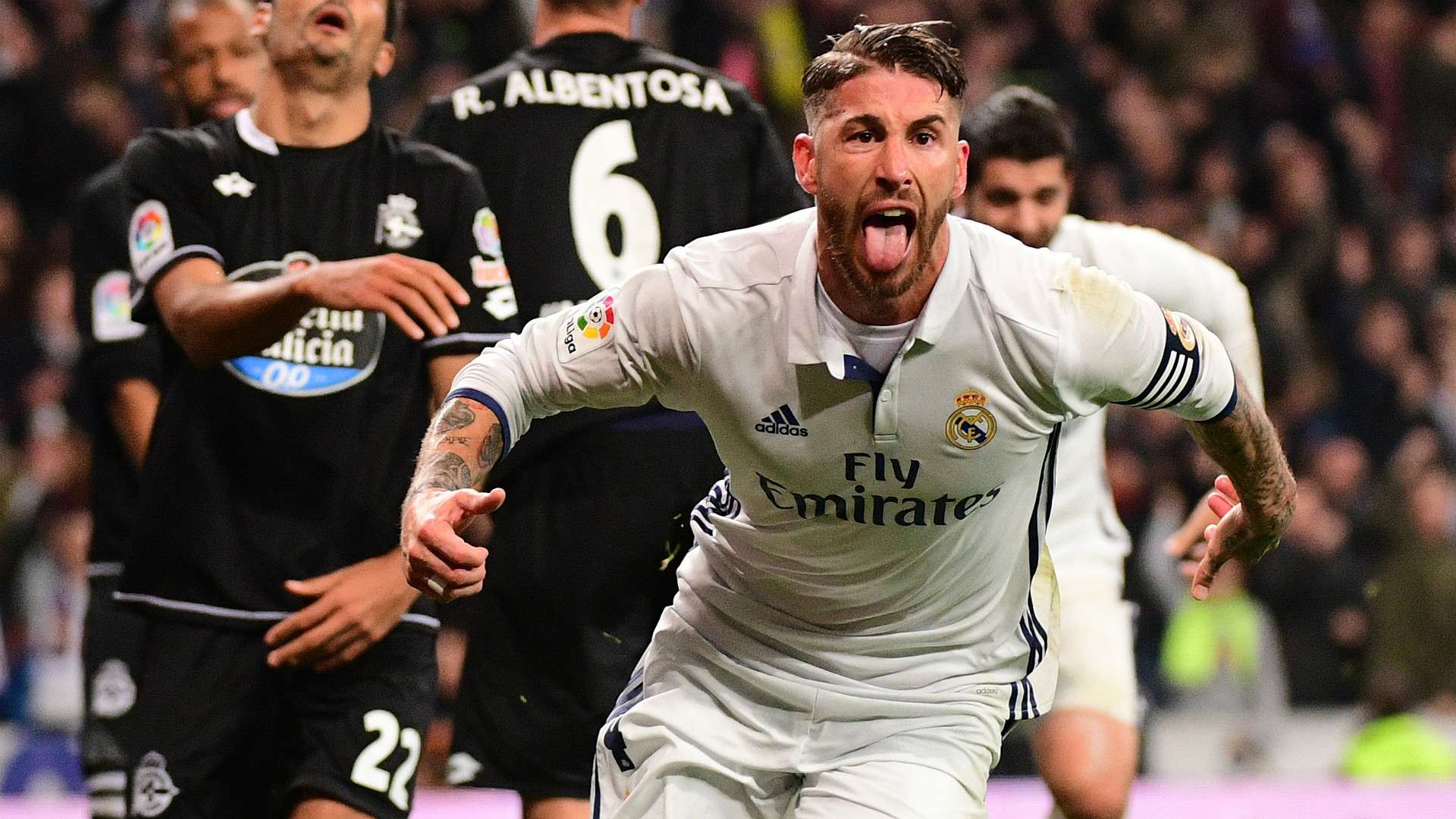 Sergio Ramos Real Madrid Deportivo Coruna LaLiga 10122016