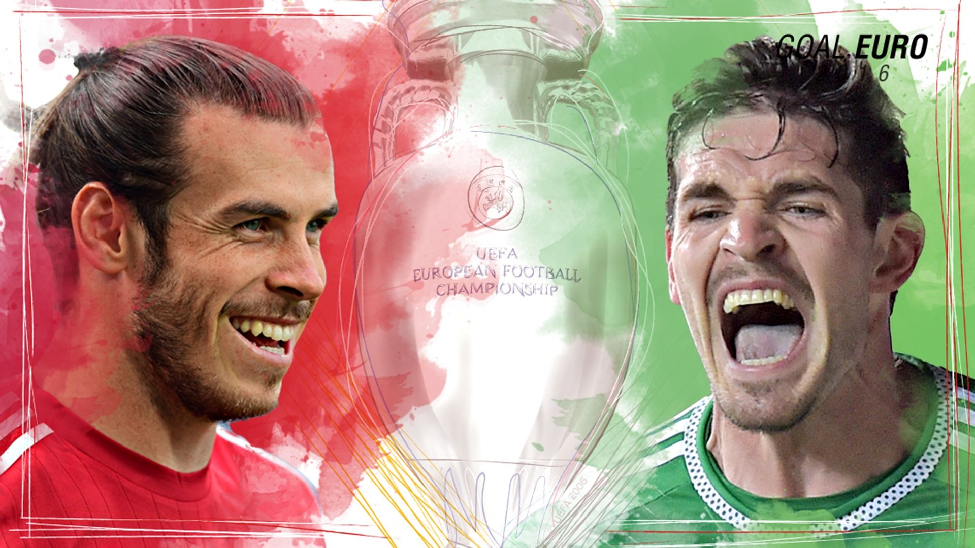 GFX EURO16 Wales Northern Ireland Euro 2016