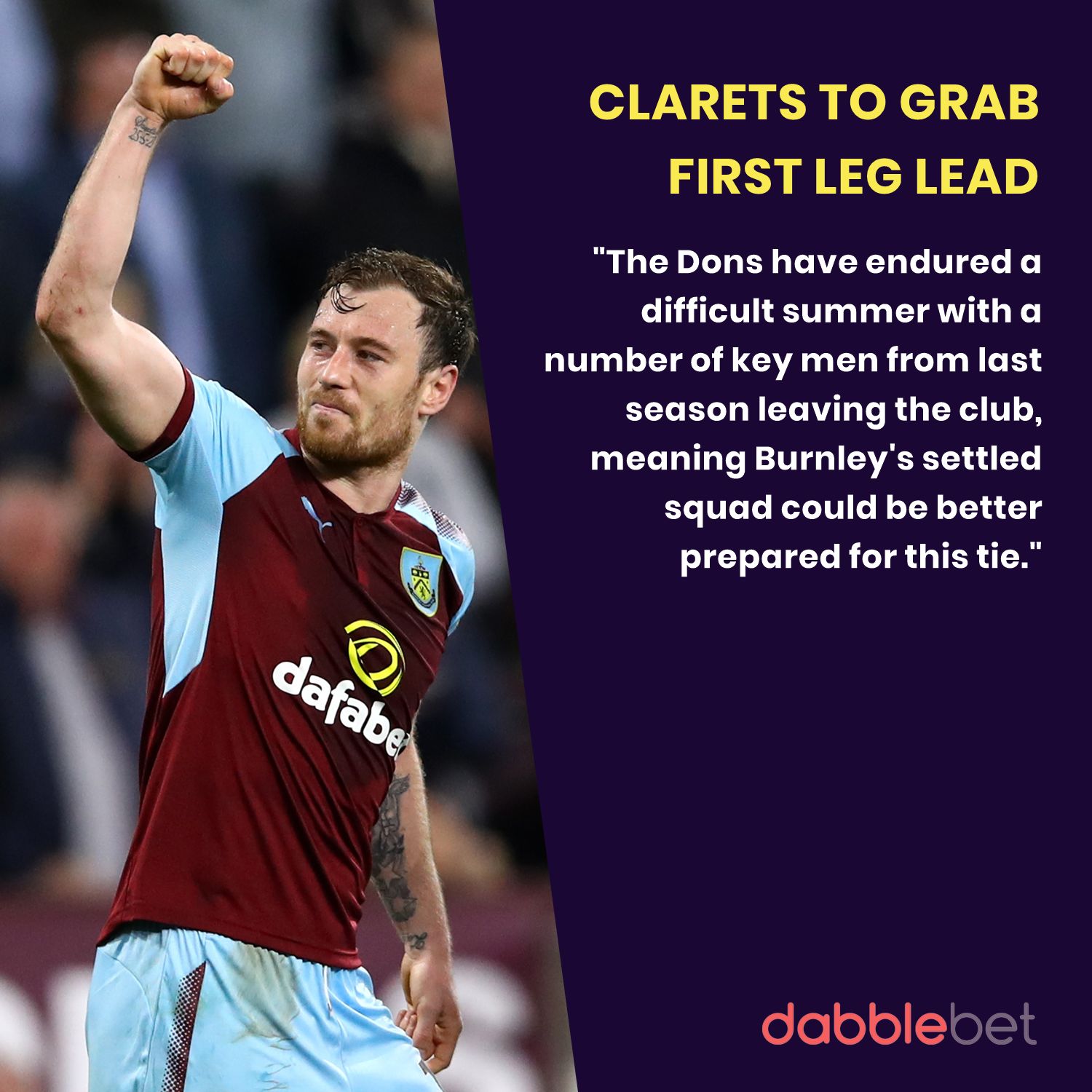 Aberdeen Burnley graphic