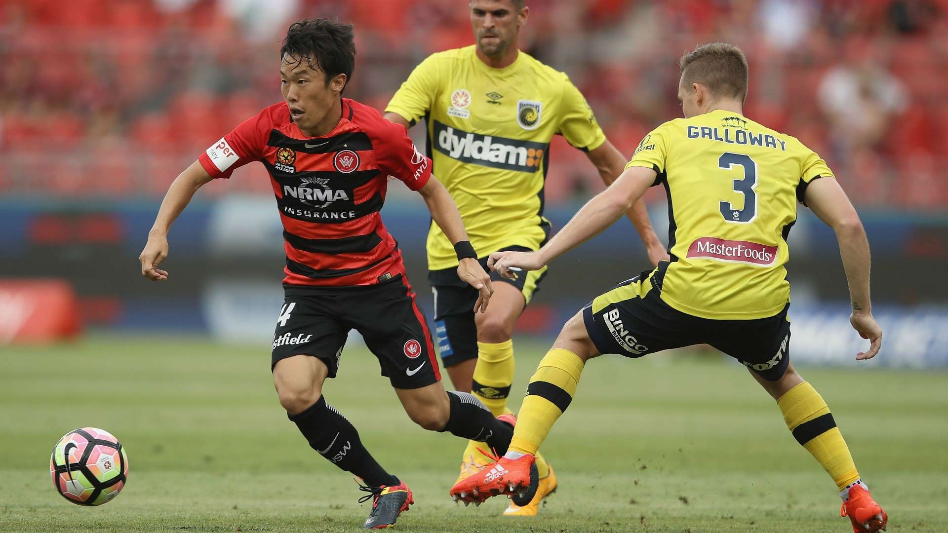 Jumpei Kusukami Western Sydney Wanderers v Central Coast Mariners A-League 12022017