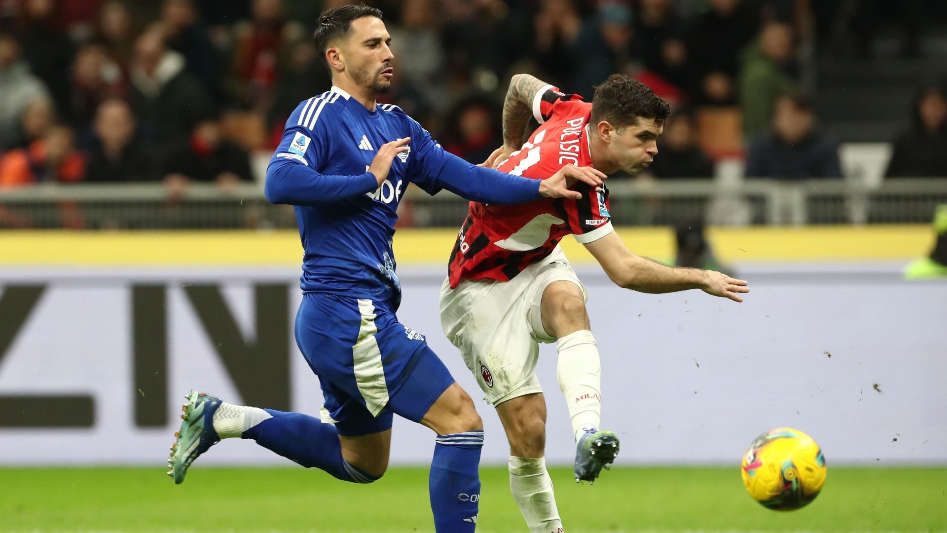 Pulisic Goldaniga Milan Como