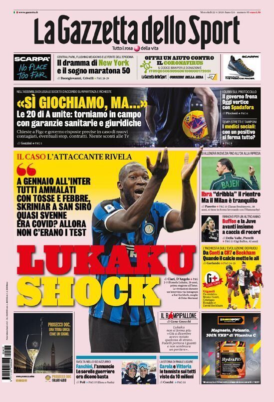 La Gazzeta April 22