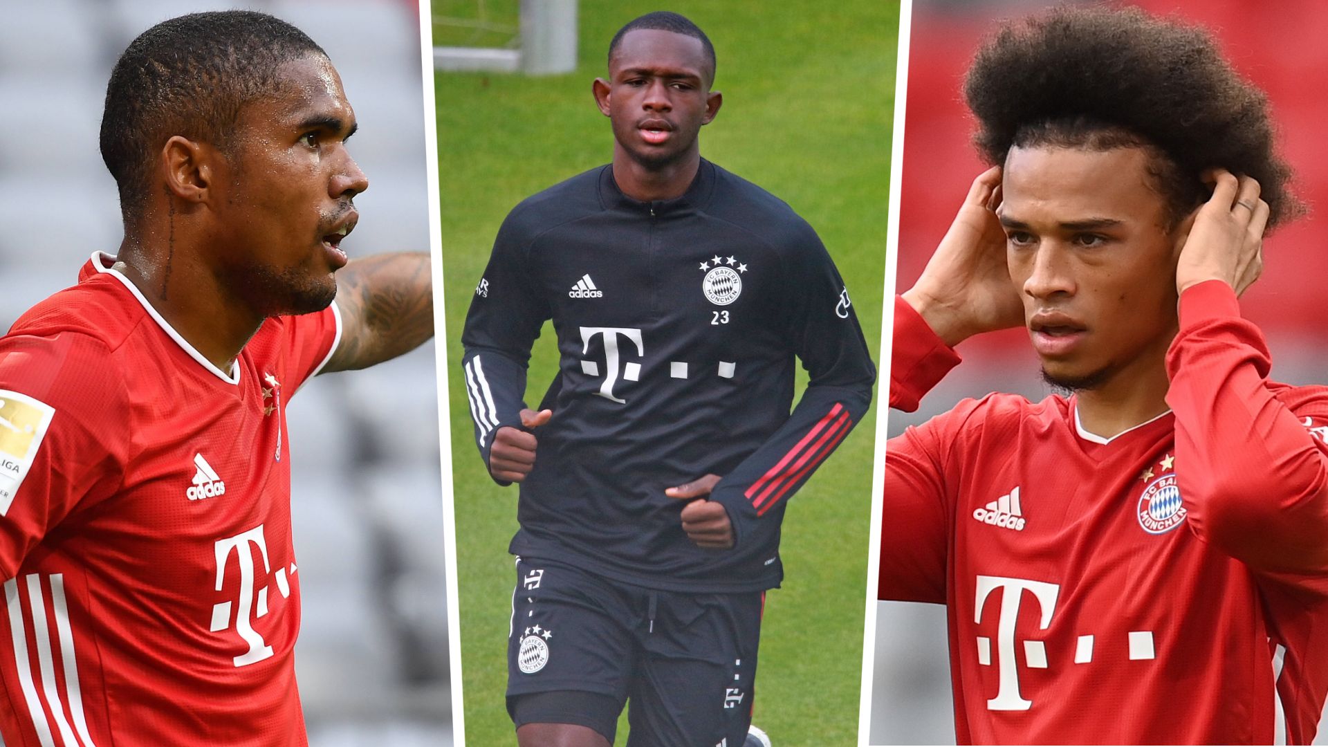 ONLY GERMANY GFX Douglas Costa Tanguy Nianzou Leroy Sane