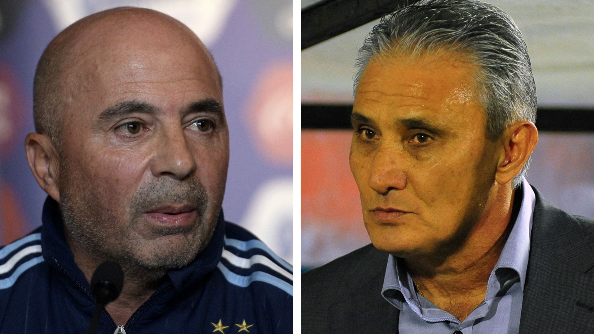 Jorge Sampaoli Tite Argentina Brasil 2017