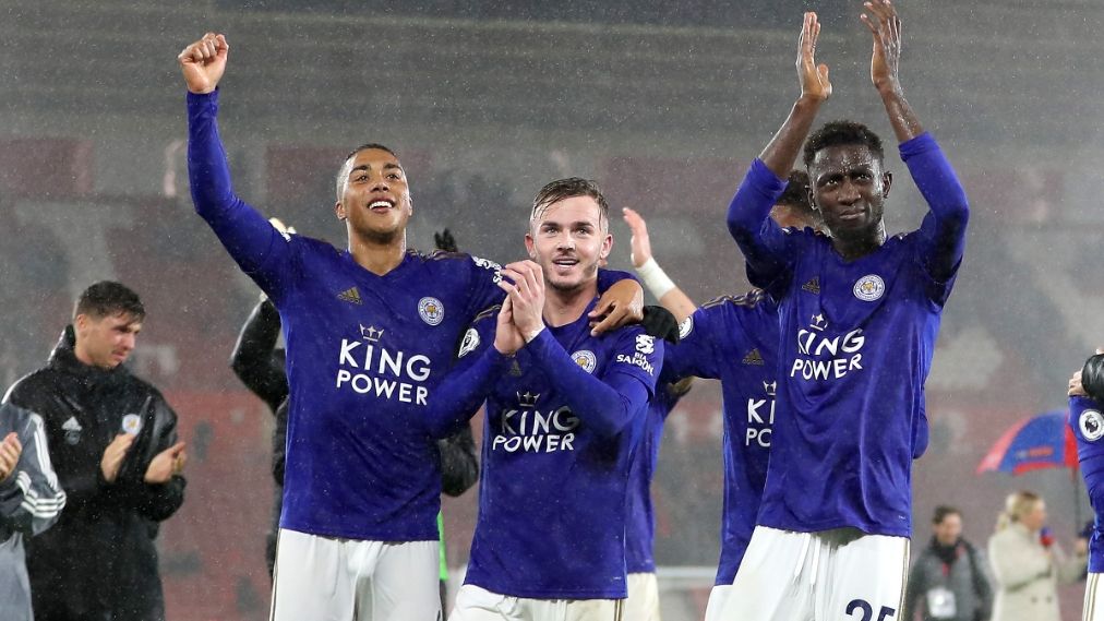 Youri Tielemans, James Maddison, Wilfred Ndidi, Leicester City 2019-20