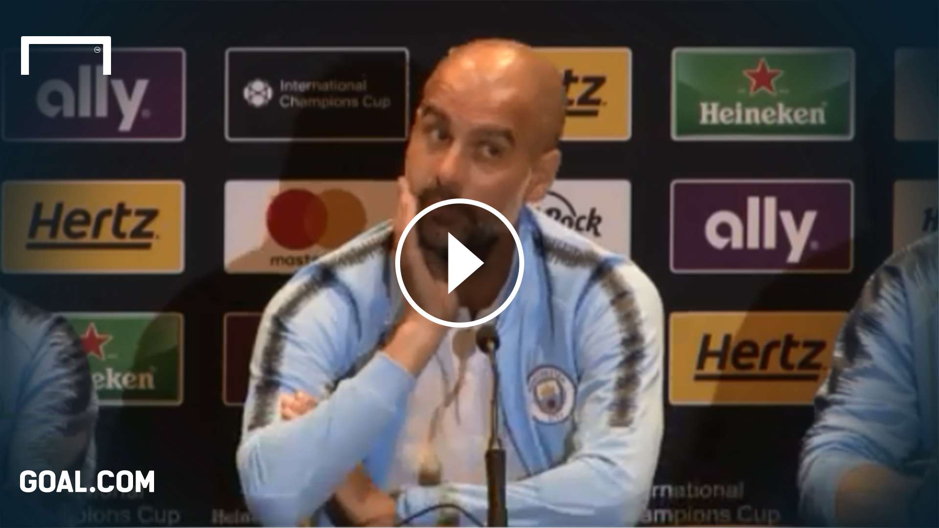 Pep Guardiola Manchester City