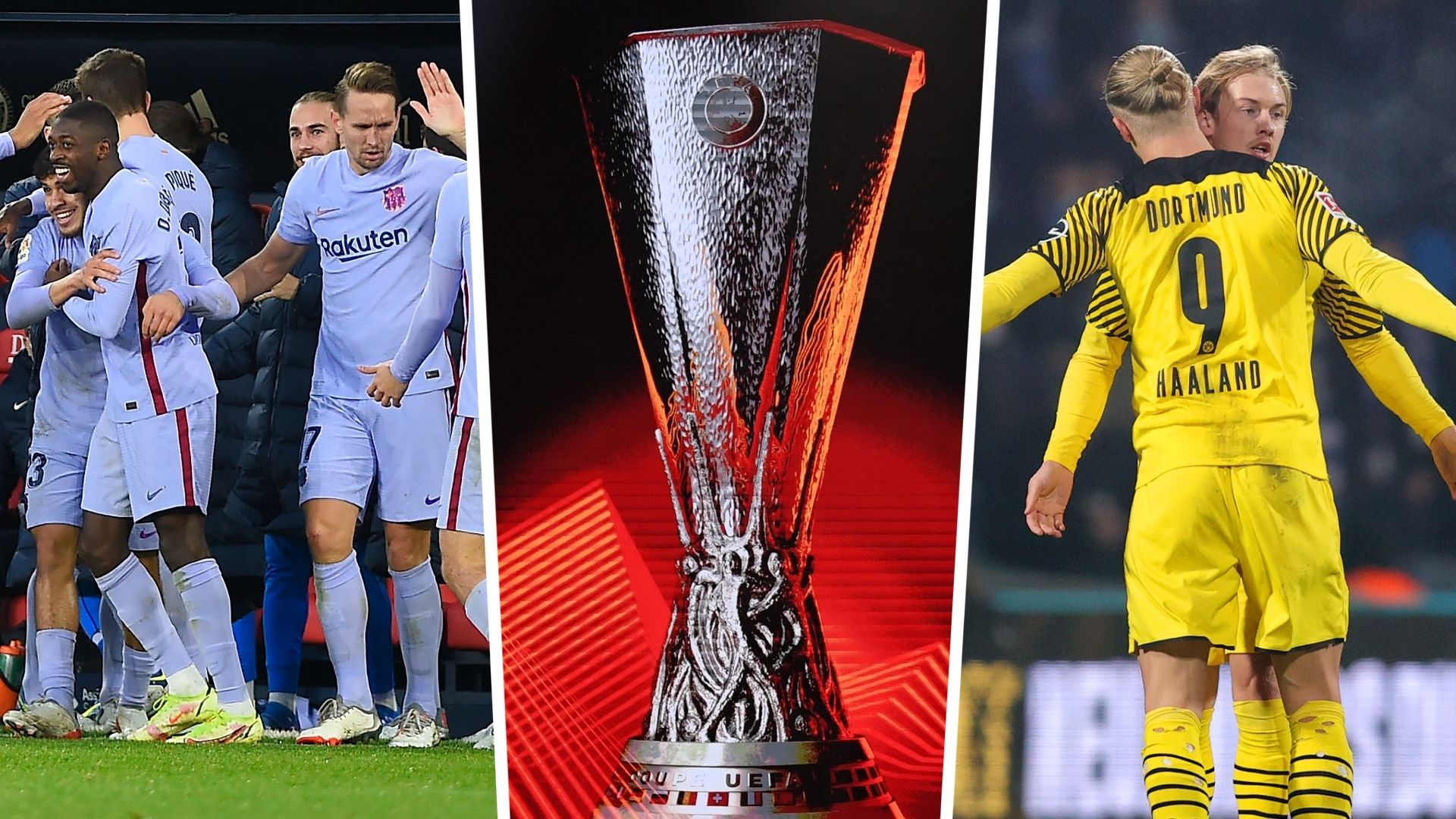 Barcelona, Europa League Trophy, Dortmund