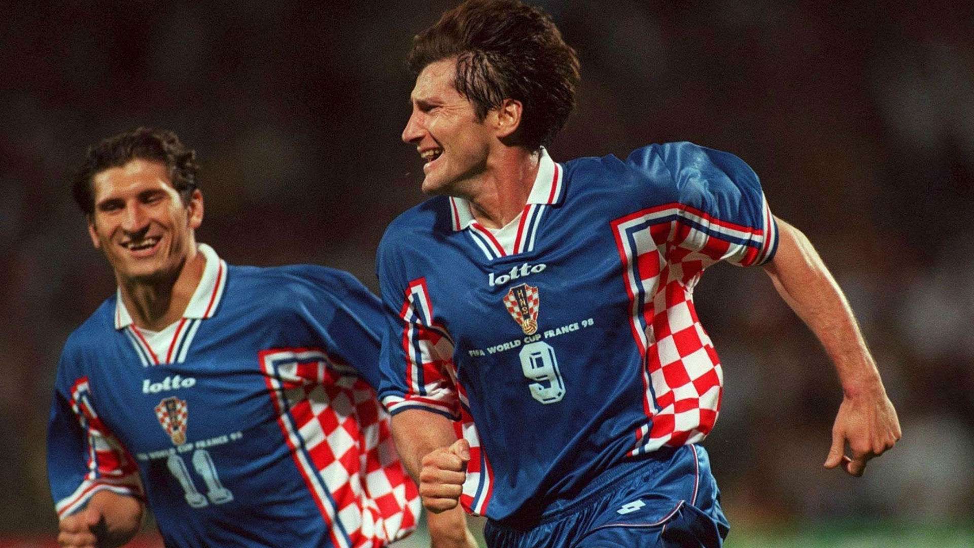 croatia germany - davor suker silvio maric - world cup 1998