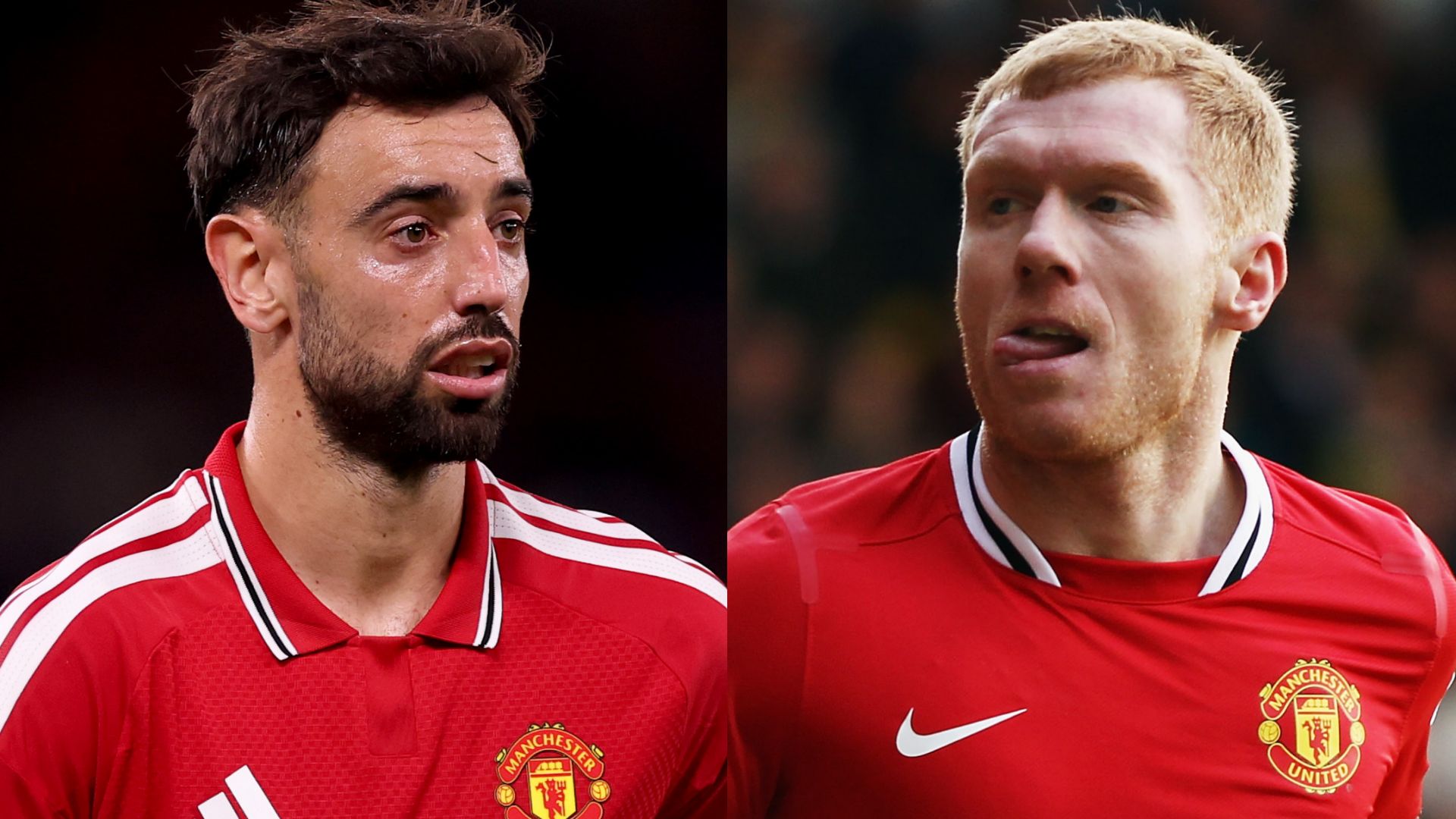 Bruno Fernandes Paul Scholes Manchester United