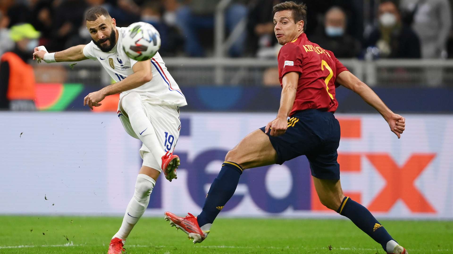 Karim Benzema Spain France Nations League 10102021