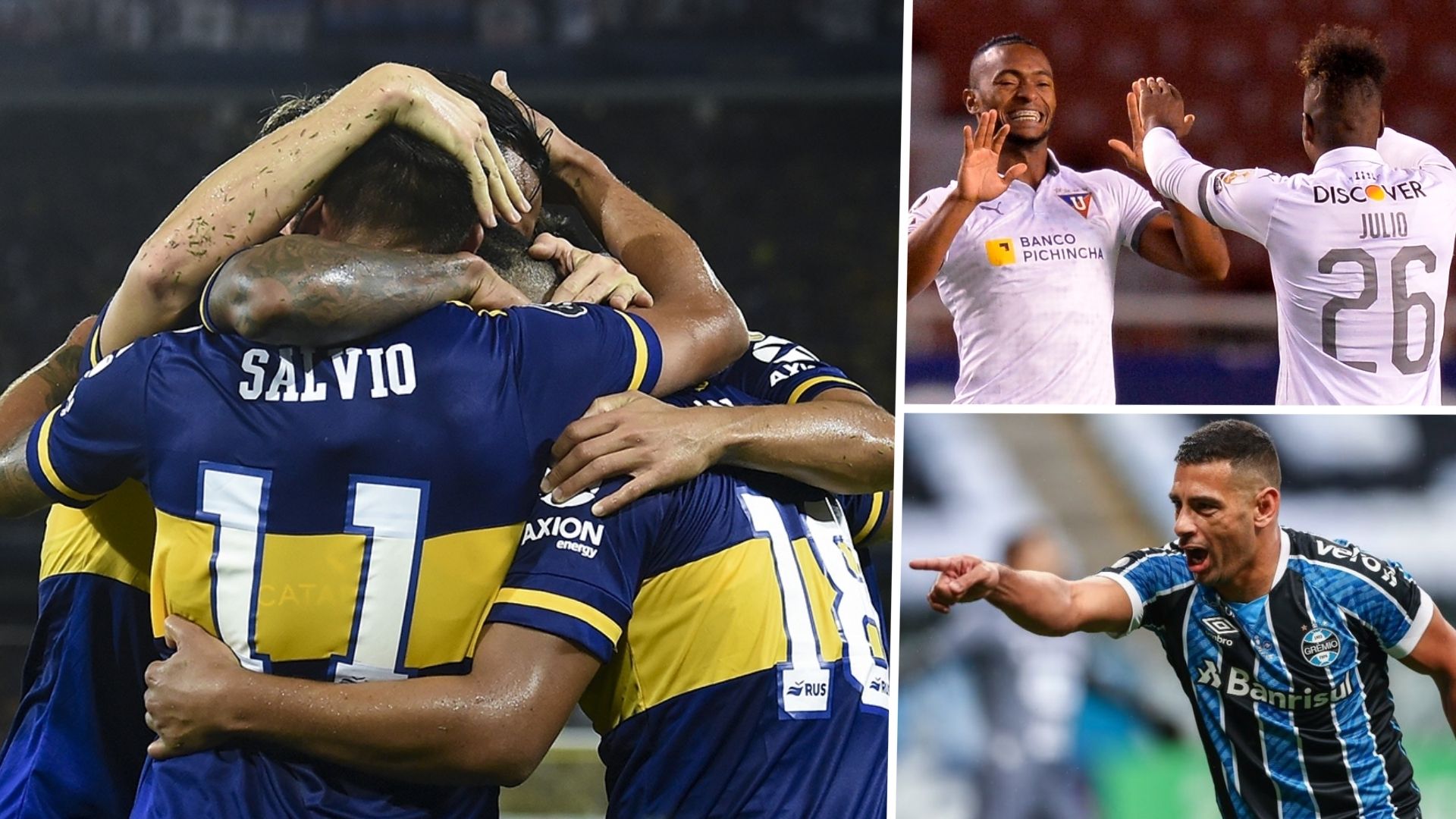 Boca Liga de Quito Gremio Libertadores clasificados 2020