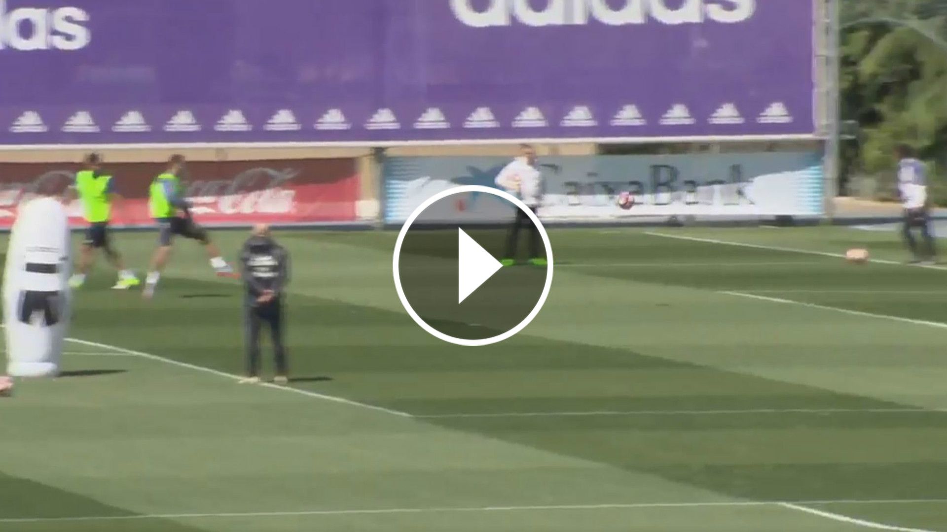 GFX VID Cristiano entrenamiento