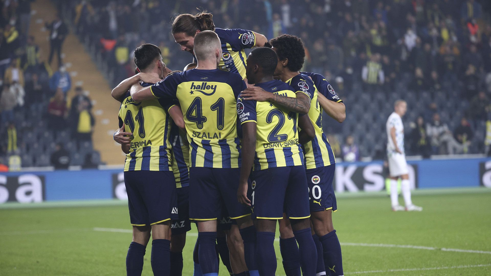 Fenerbahçe gol sevinci