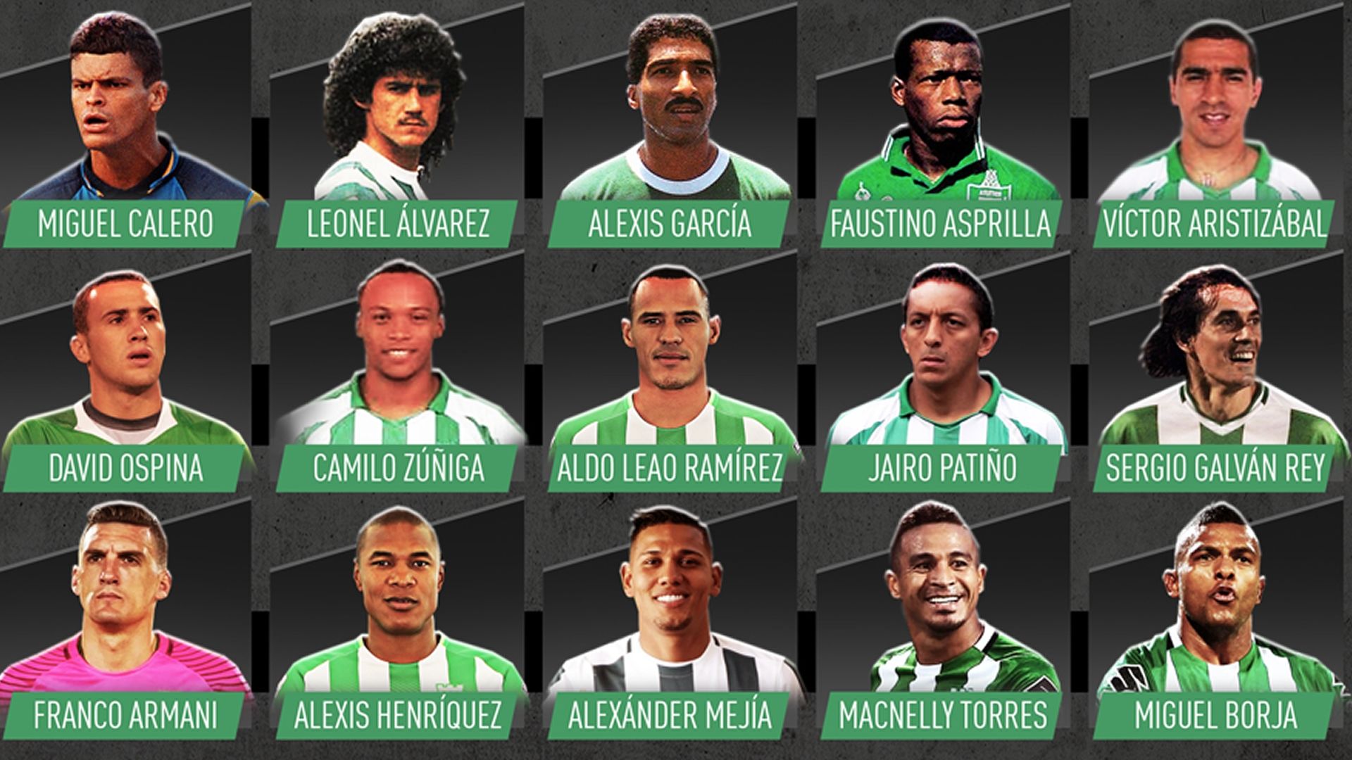 Históricos Atlético Nacional