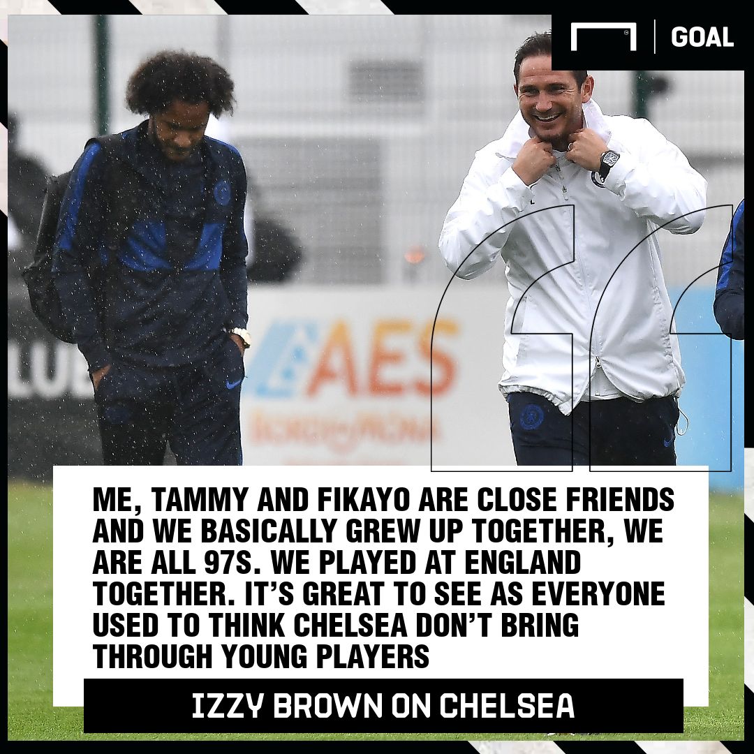 Izzy Brown quote GFX