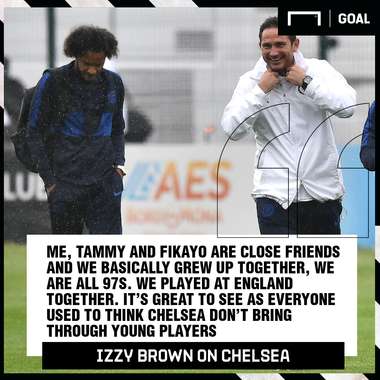 Izzy Brown quote GFX