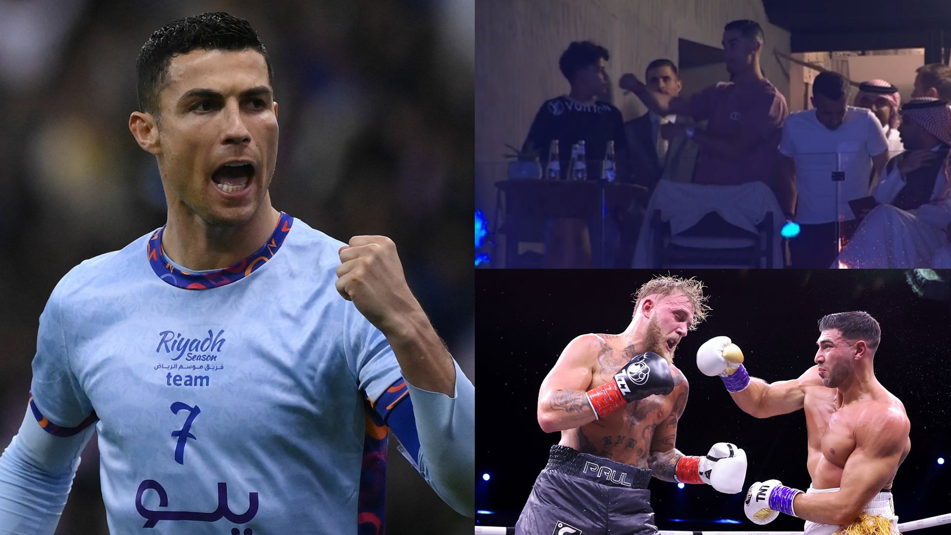 Cristiano Ronaldo Jake Paul Tommy Fury