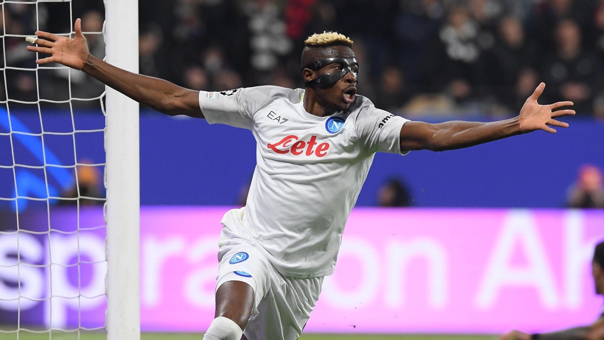 Victor Osimhen Eintracht Frankfurt Napoli Champions League
