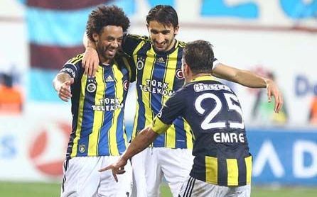 STSL: Trabzonspor - Fenerbahçe - Cristian - Mehmet Topal ve Emre Belözoğlu (fenerbahce.org)