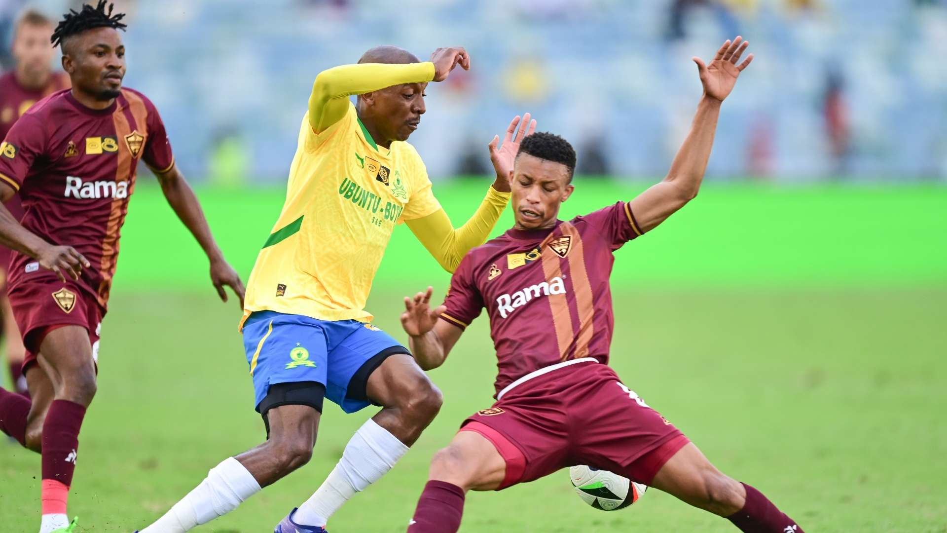 Khuliso Mudau & Sihle Nduli, Stellenbosch vs Mamelodi Sundowns, September 2024