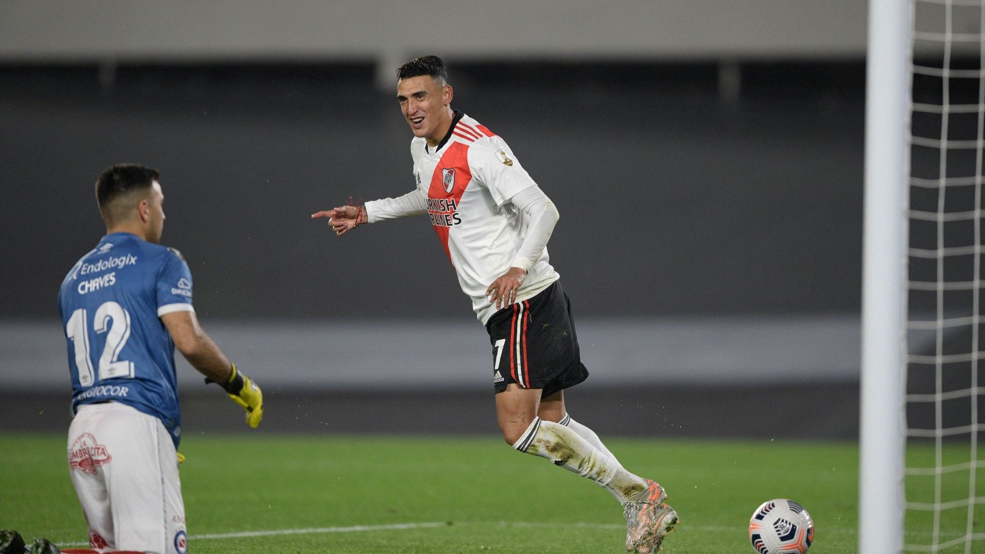Matias Suarez River Argentinos Juniors Copa Libertadores 14072021