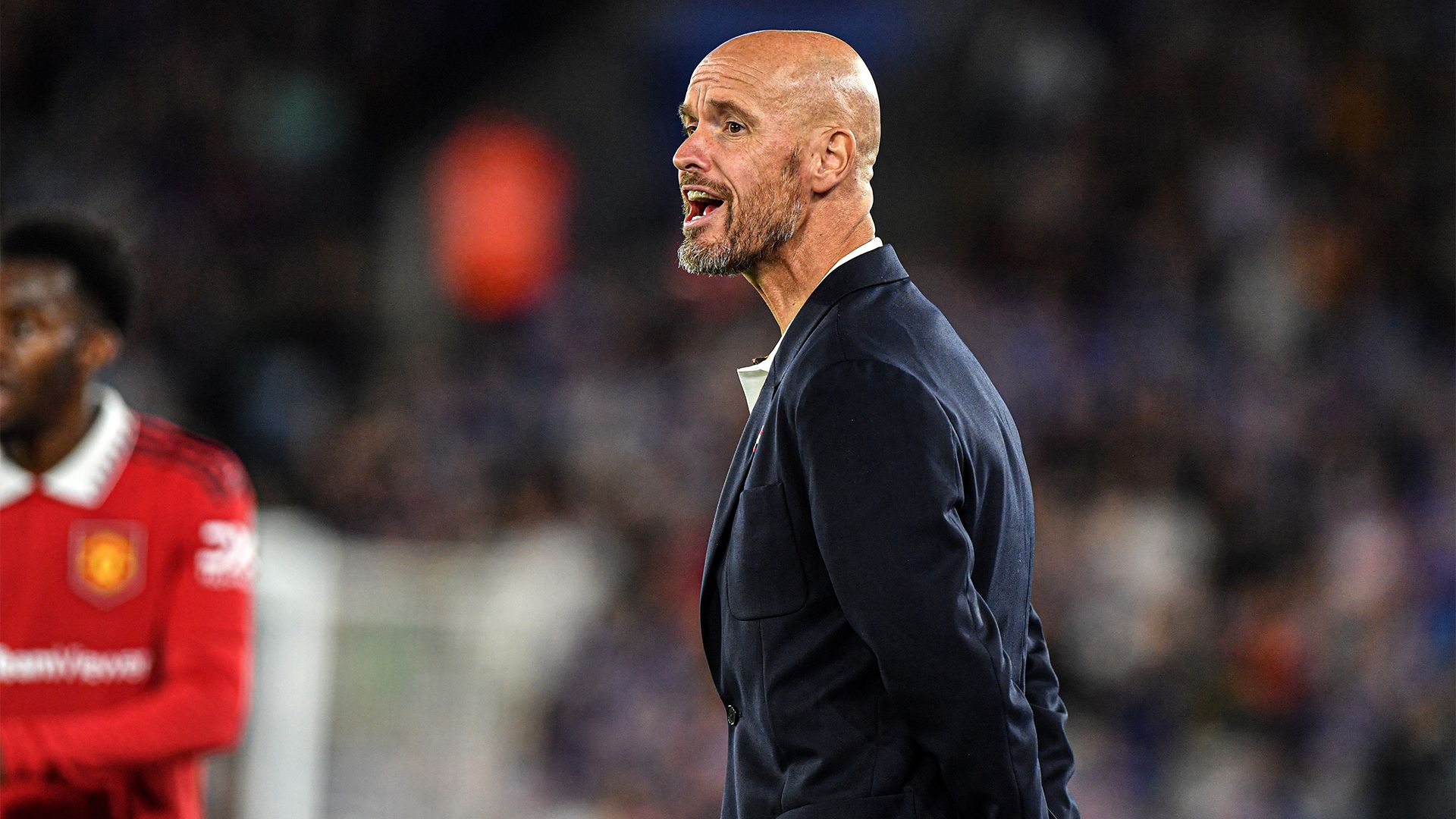 Erik ten Hag Manchester United Leicester 2022-23