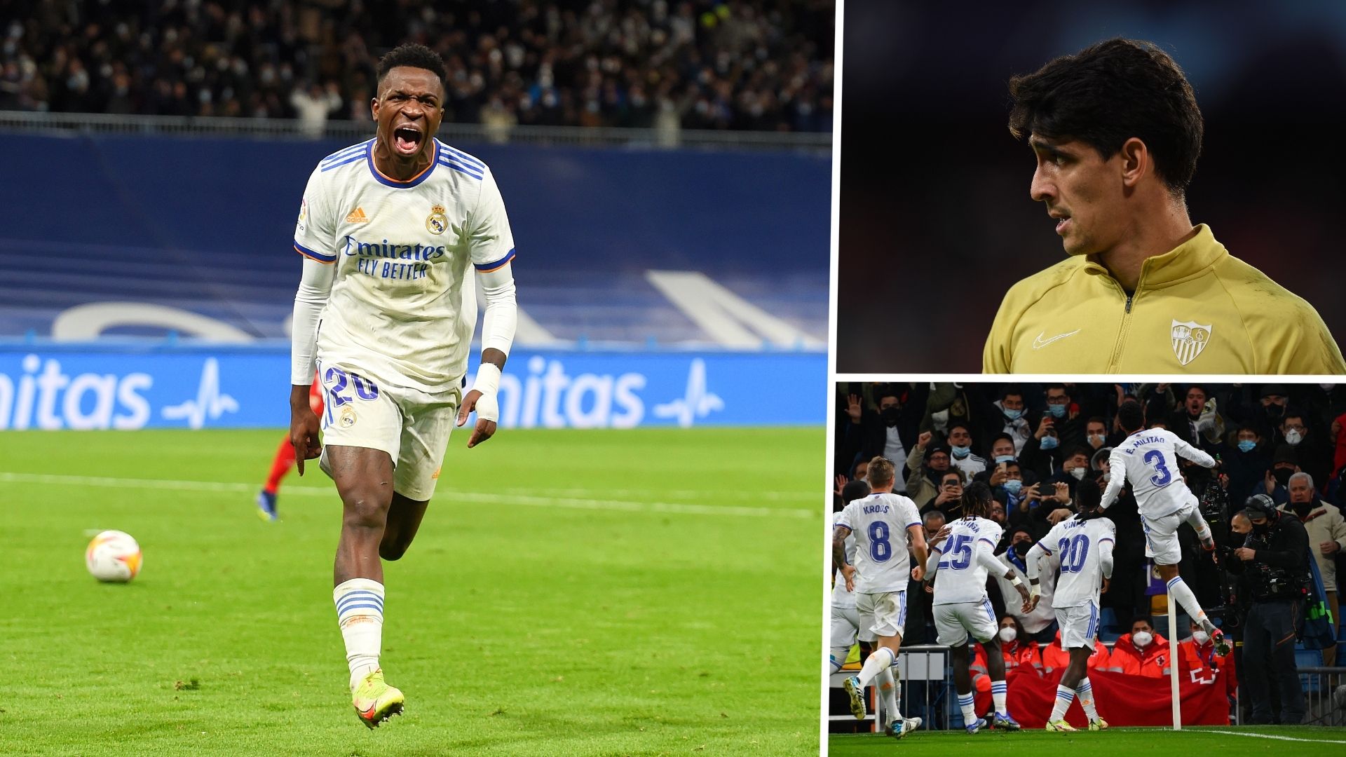 Vinicus Jr - Yassine Bounou - real madrid