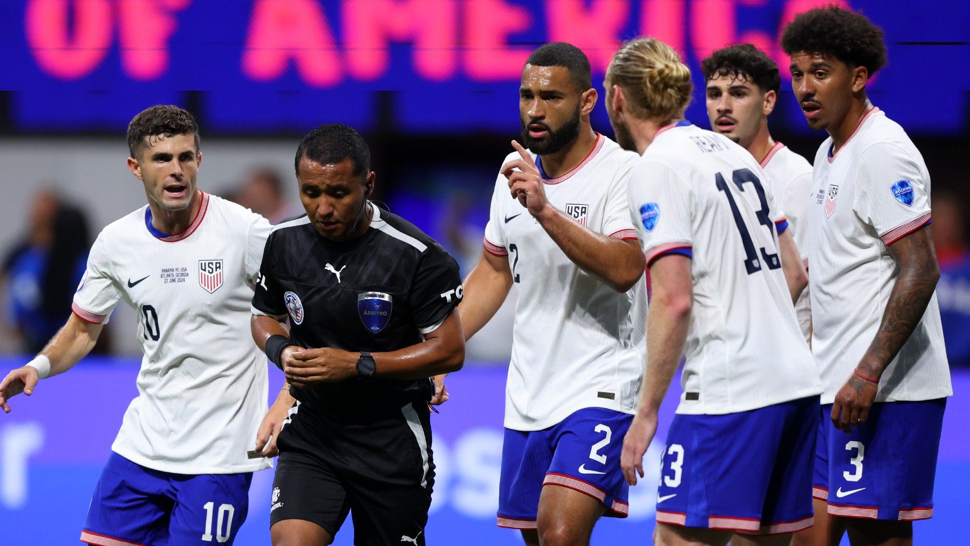 Ivan Barton USMNT referee