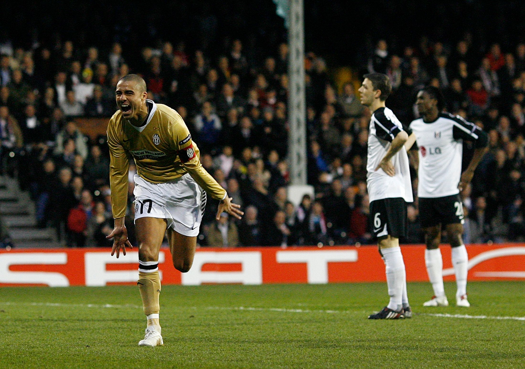 David Trezguet Juventus Fulham