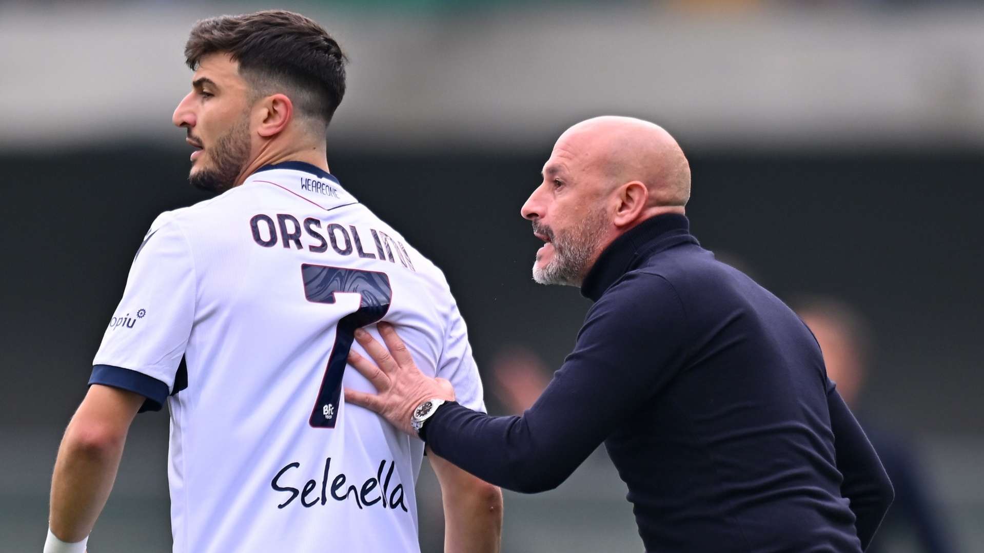 Riccardo Orsolini Vincenzo Italiano Bologna 2024-2025