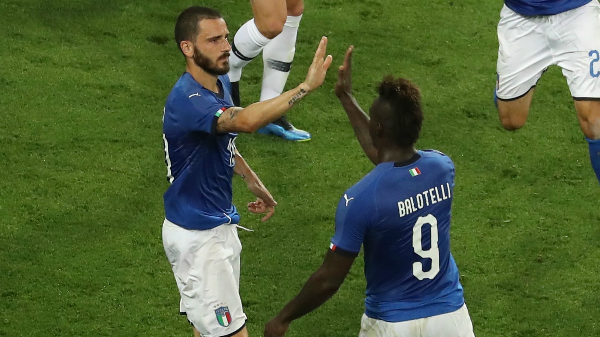 Bonucci Balotelli Italy France