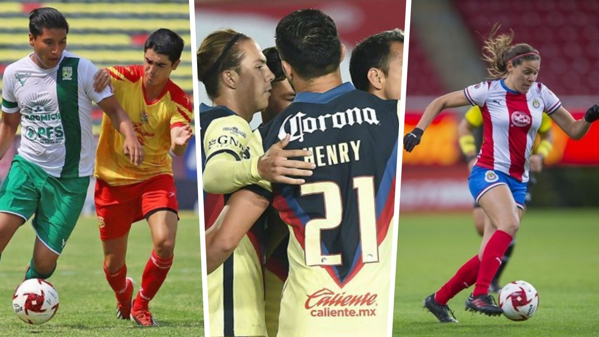 Divisiones futbol México