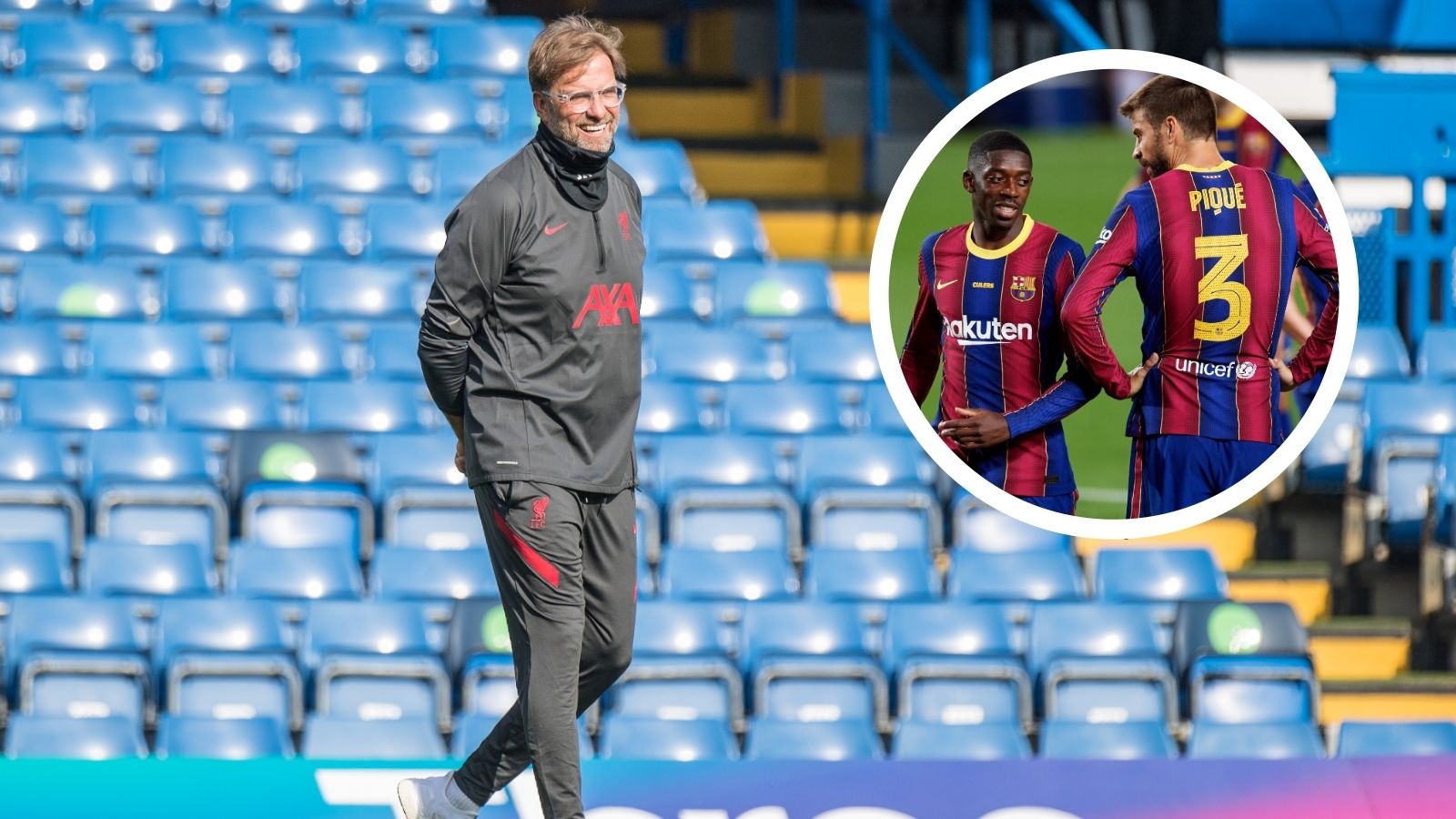 Klopp dembele barcelona liverpool