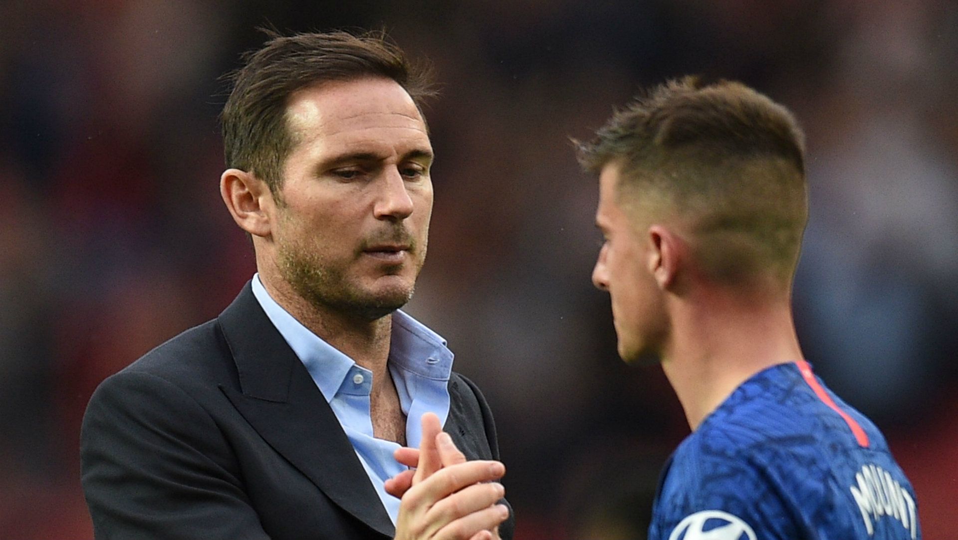 Frank Lampard Mason Mount Manchester United vs Chelsea 2019-20