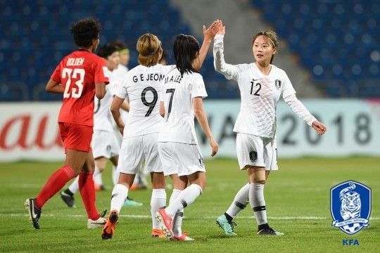 여자 대표팀 Korea Republic Women's