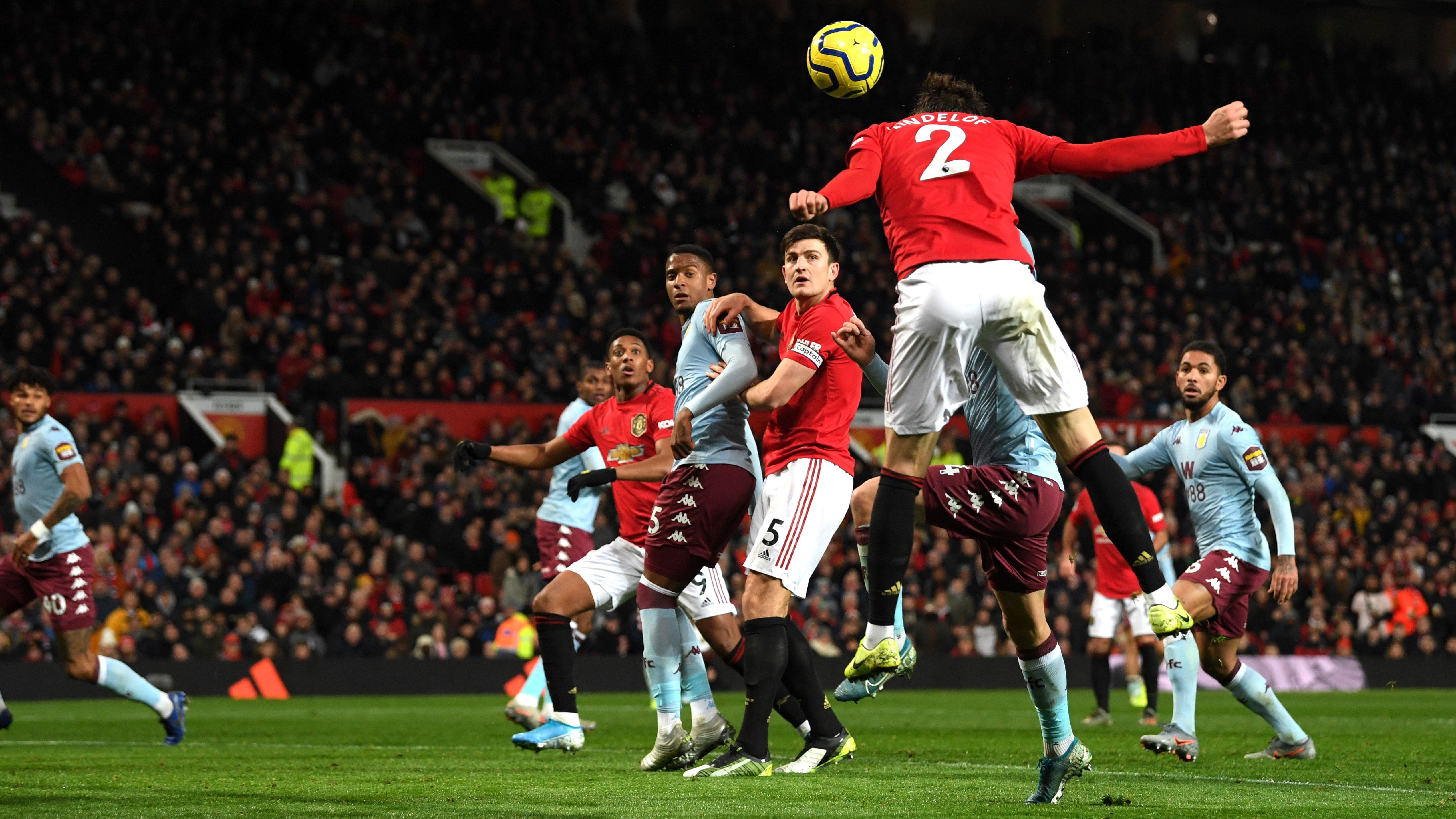 Victor Lindelof Manchester United v Aston Villa - Premier League