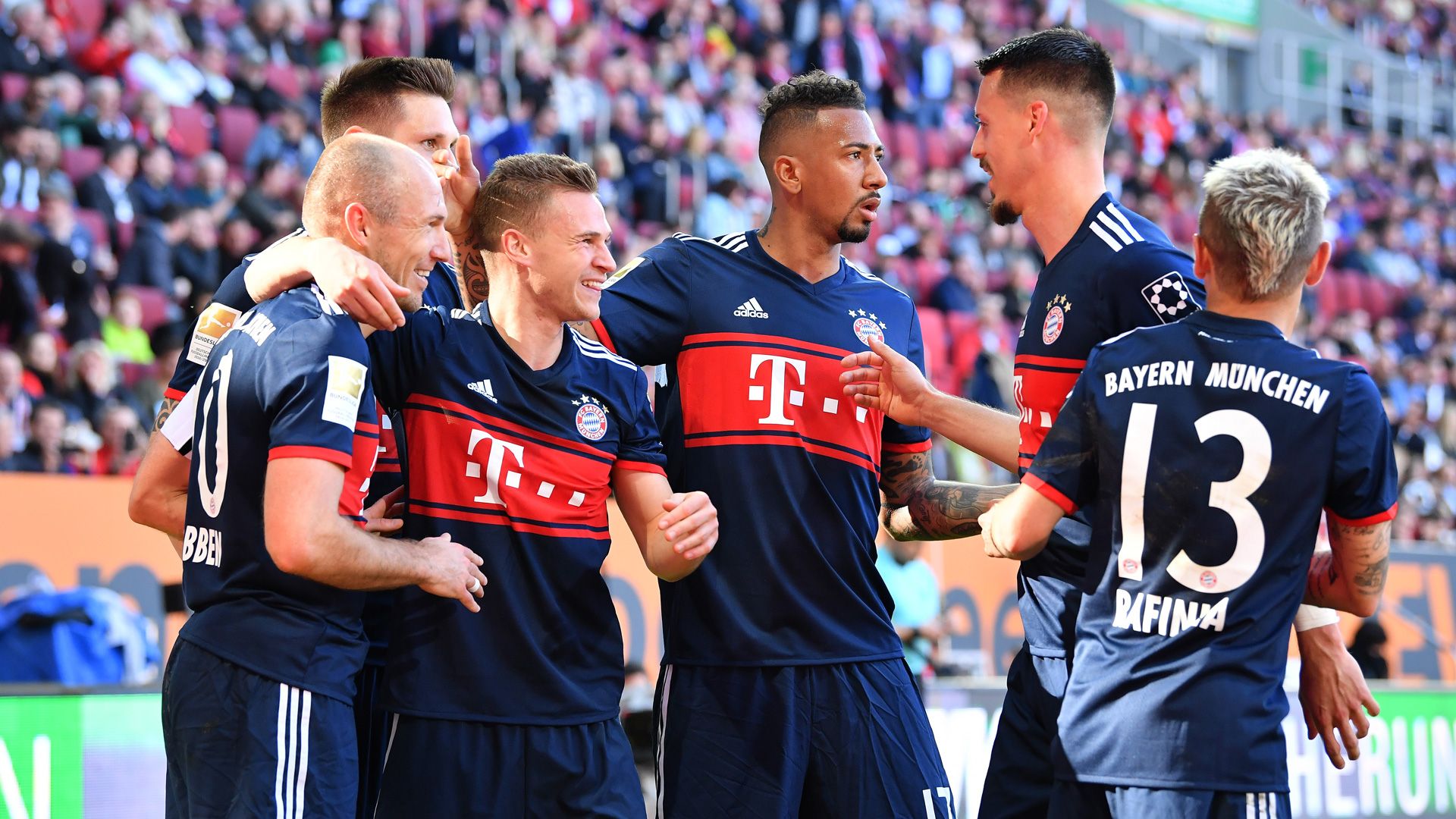 Bayern Muenchen Team Celebration 07042018