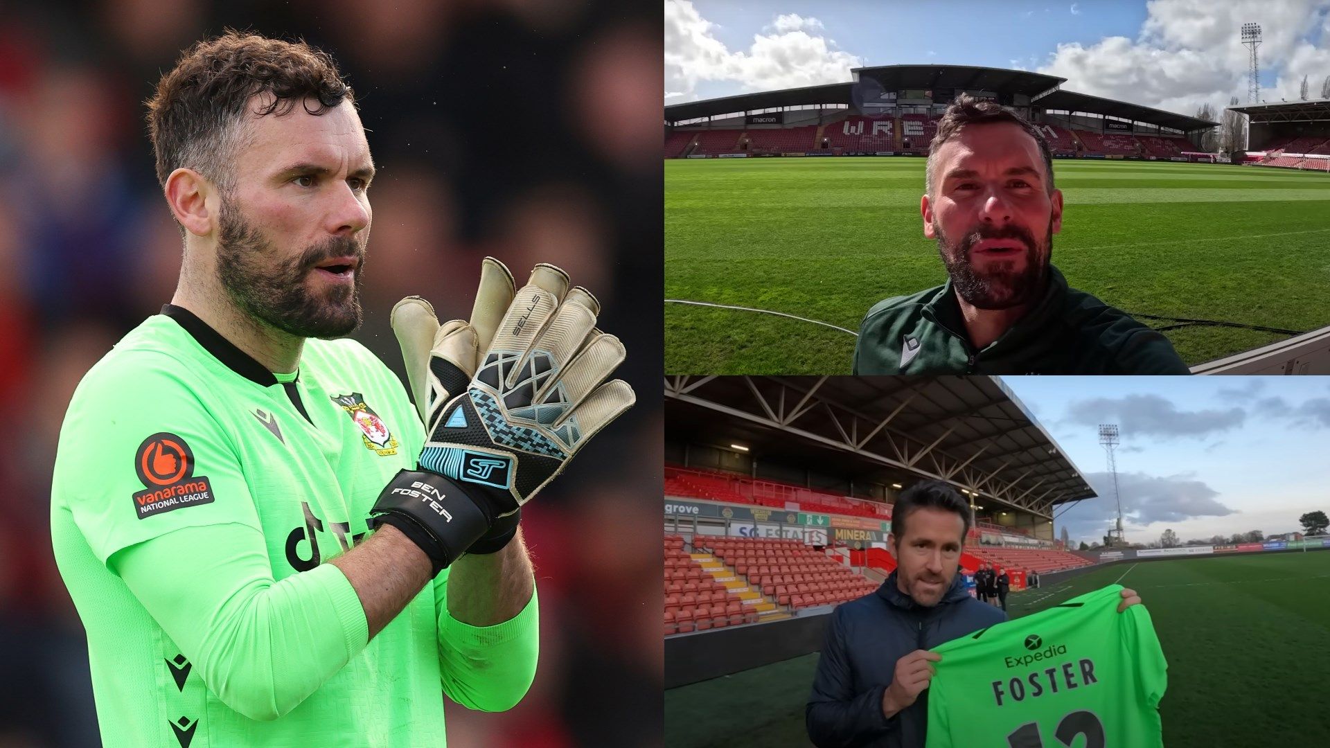 Ben Foster Ryan Reynolds Wrexham 2022-23