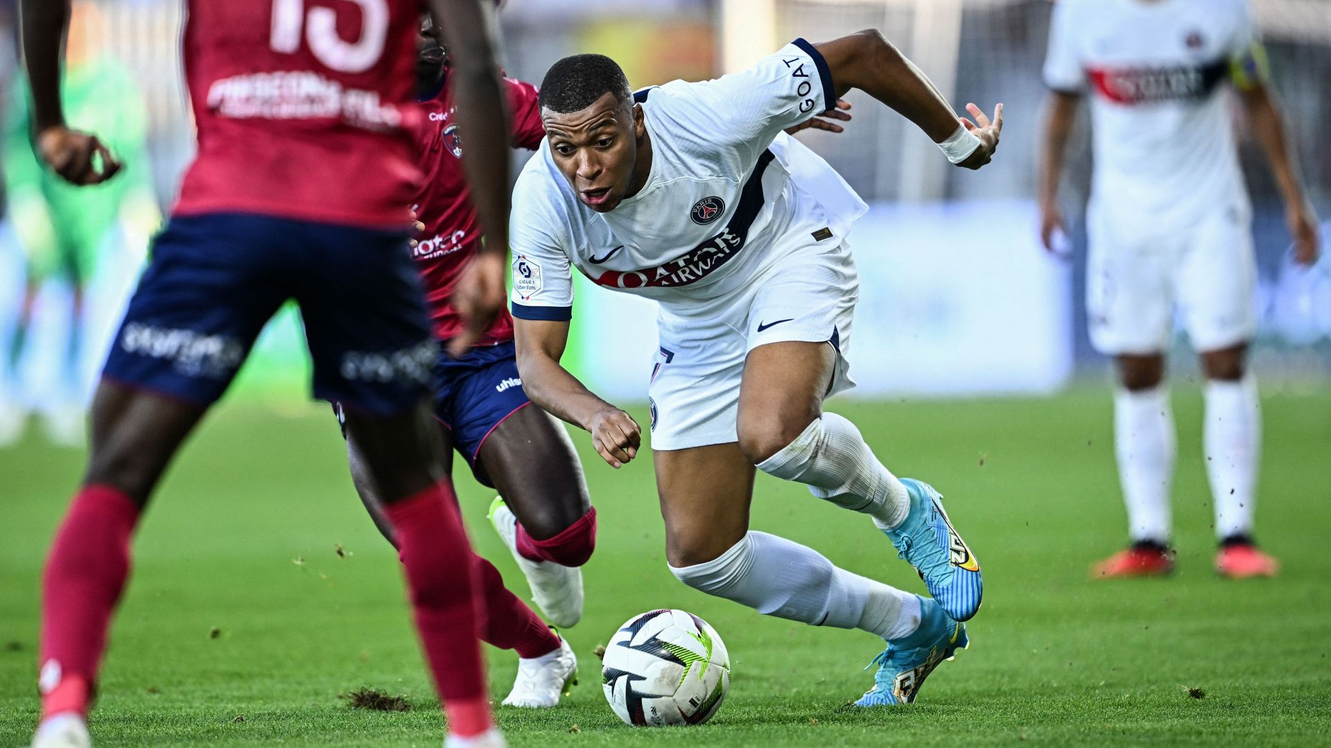 Kylian Mbappe Clermont PSG Ligue 1 30092023