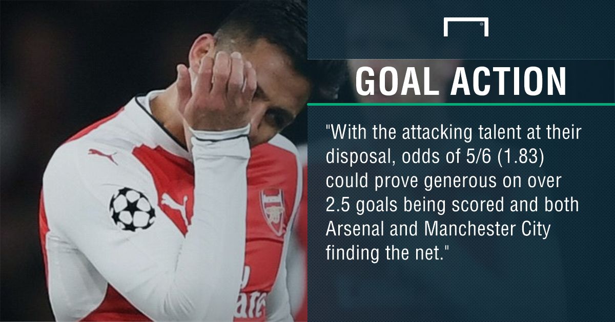 GFX Arsenal Man City betting