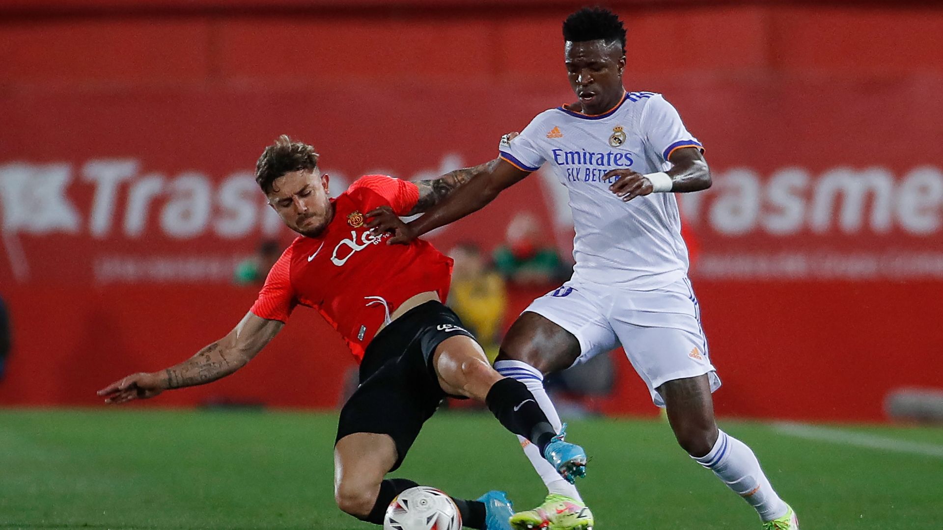 Pablo Maffeo, Vinicius Jr, Mallorca vs Real Madrid