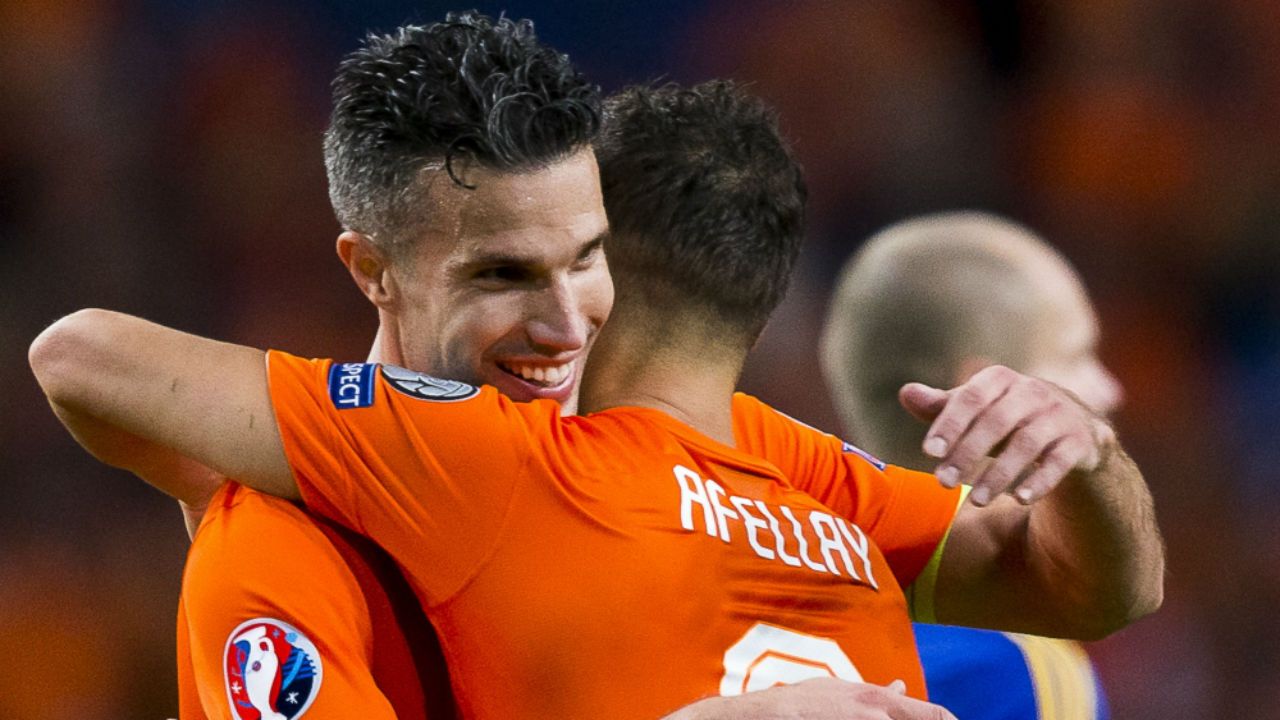 Robin van Persie, Ibrahim Afellay, Netherlands