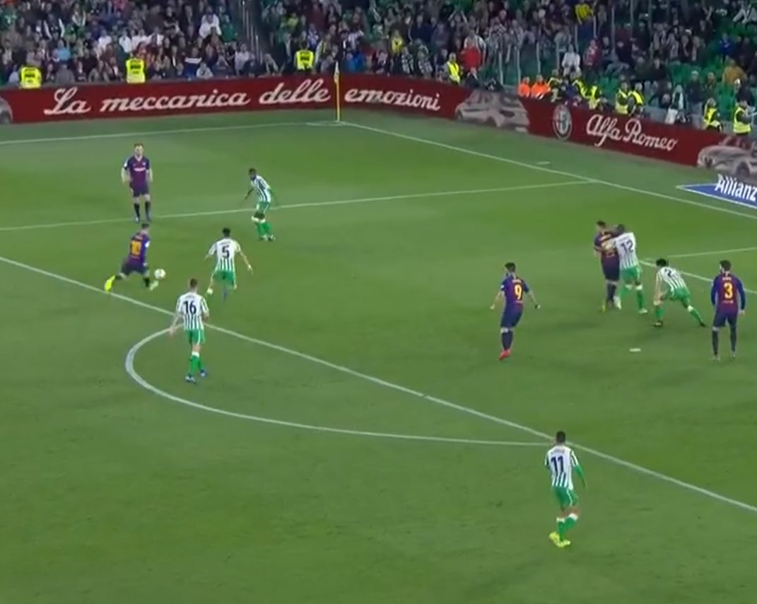 Messi vs. Real Betis 2019