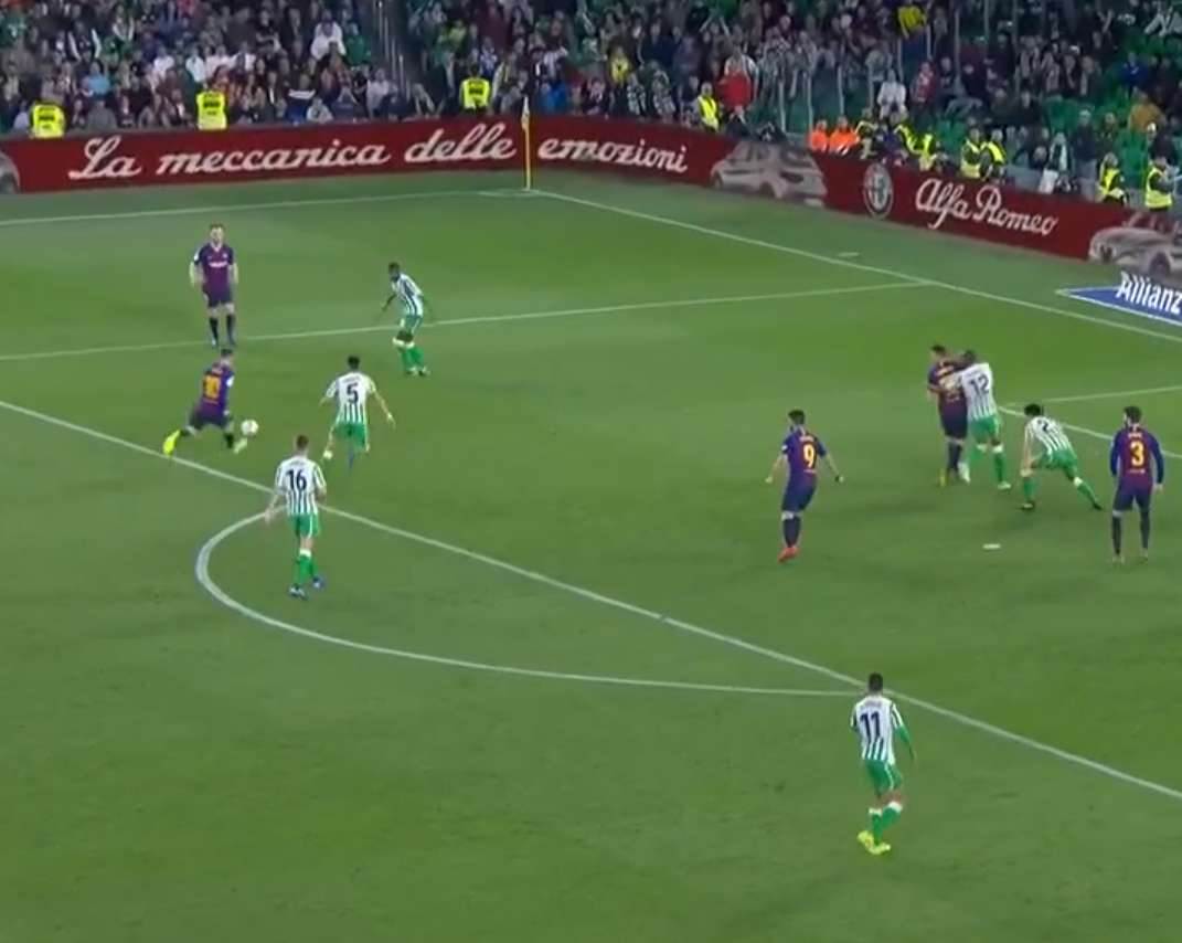 Messi vs. Real Betis 2019