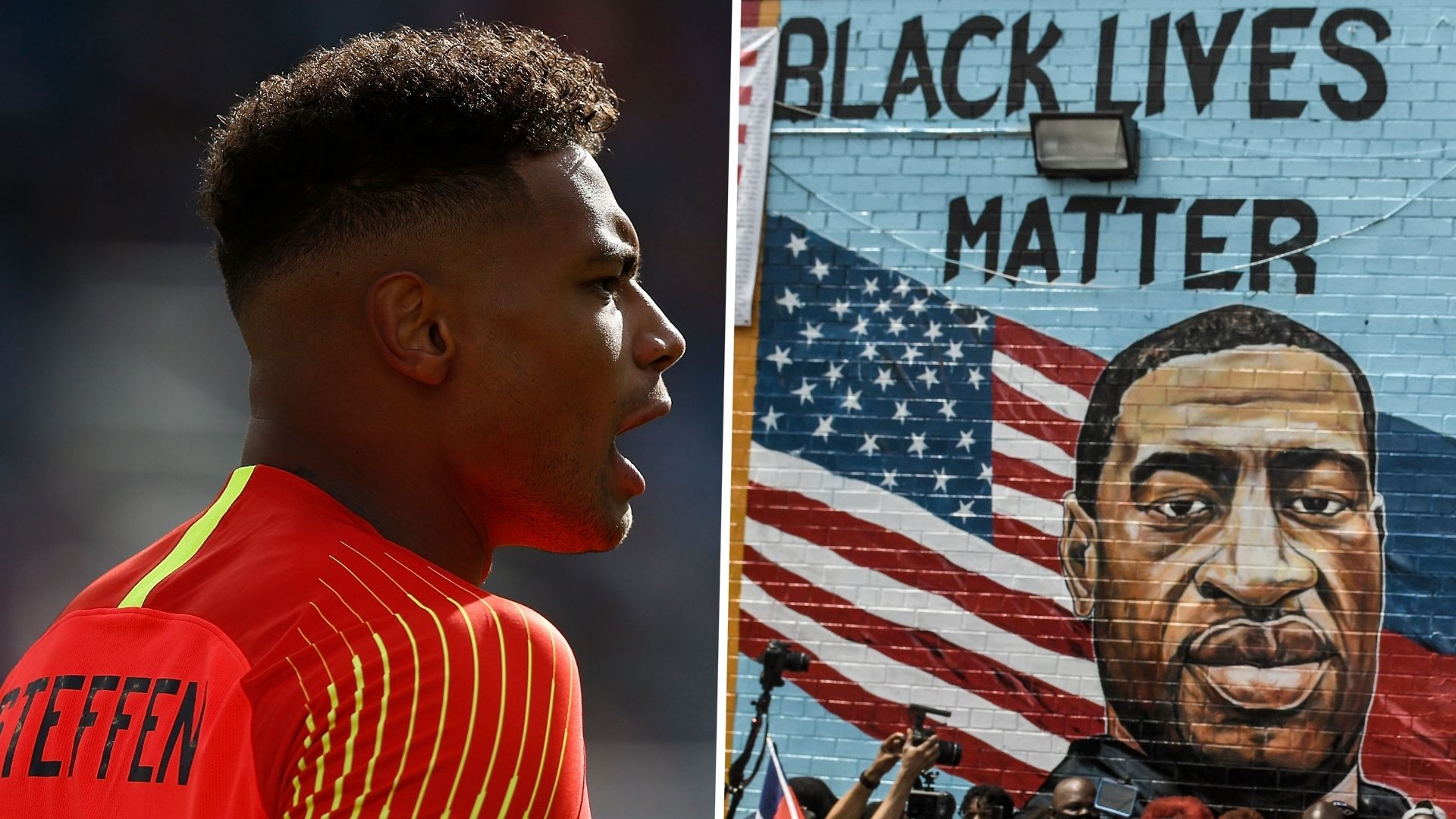 Zack Steffen USMNT Manchester City George Floyd GFX