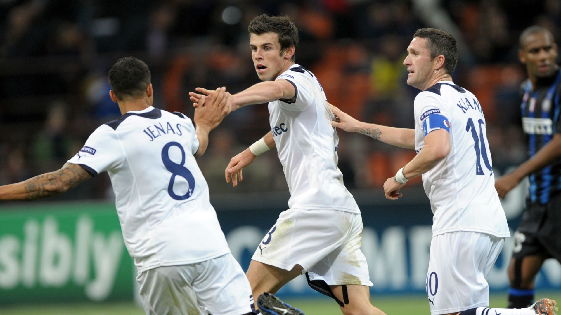 Gareth Bale Tottenham Inter 2010