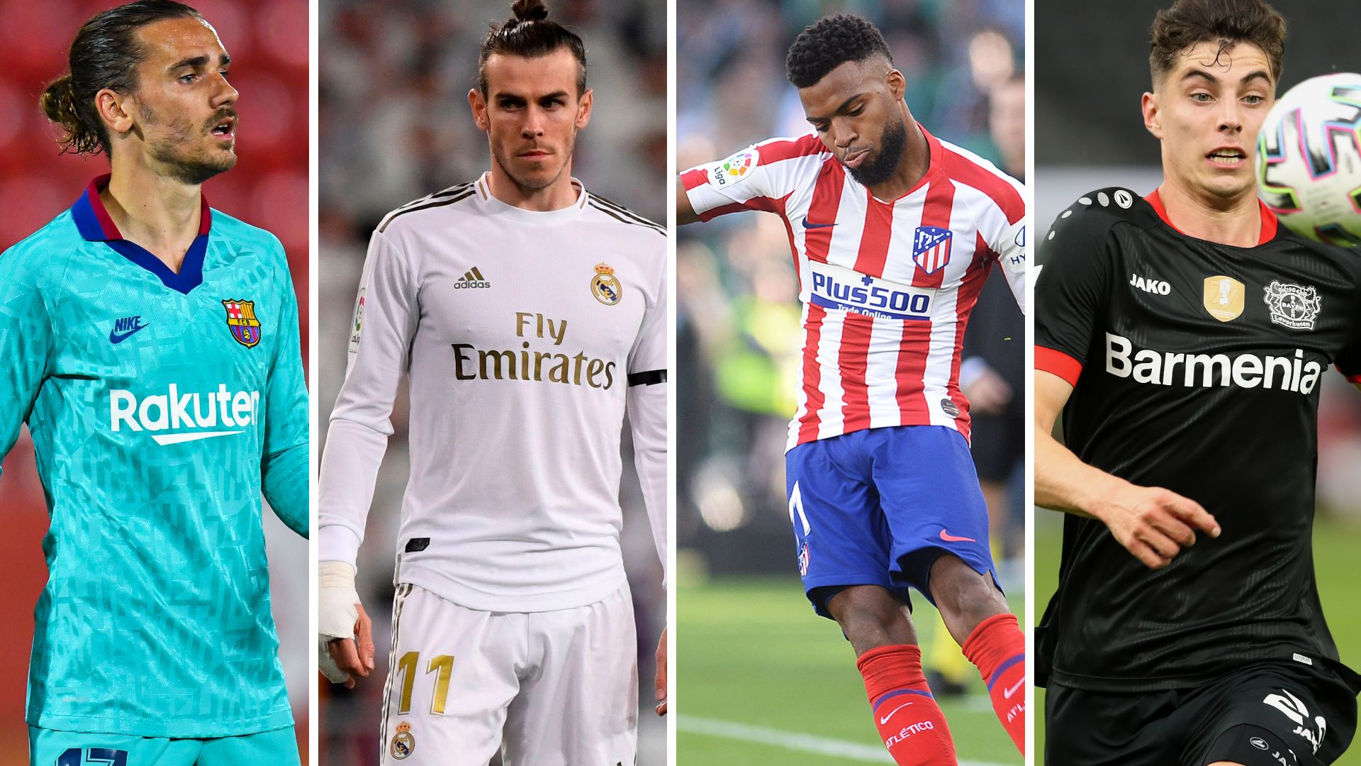 Griezmann, Bale, Lemar, Havertz