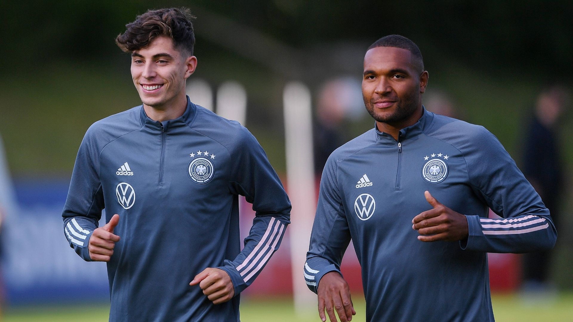 GER ONLY Kai Havertz Jonatahn Tah DFB Deutschland 31-08-2020